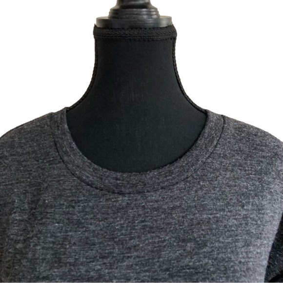 Adrienne Vittadini gray casual pull on mini dress. Size XS - Picture 4 of 9